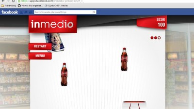 Aplicatie de Facebook: Inmedio - Prinde tot