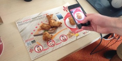 Aplicatia "Bite to Win" recunoaste in bucatile de pui Fillet Bites forme, care le aduc utilizatorilor premii