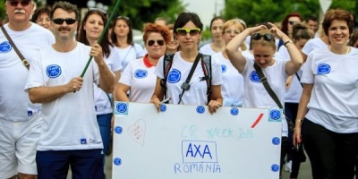 Angajatii AXA Romania au parcurs 5.000 de km pentru sustinerea unui proiect de educatie financiara