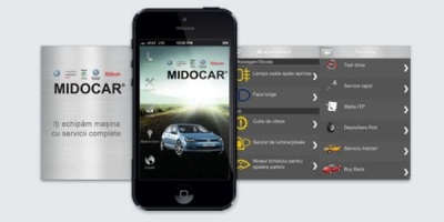 MIDOCAR lanseaza o aplicatie mobila, cu acces la toate serviciile companiei