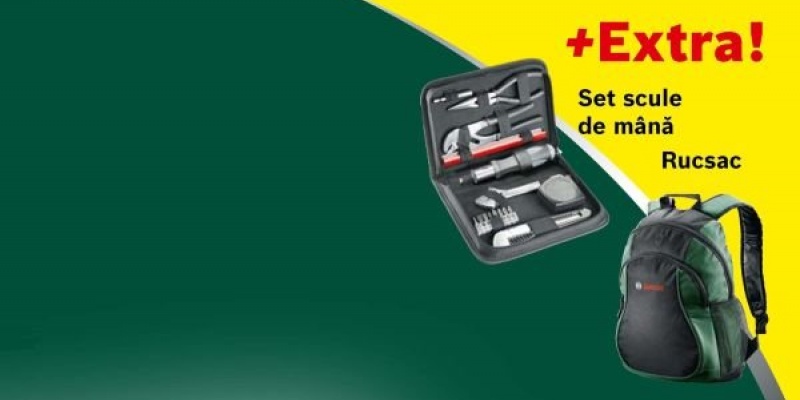 Bosch isi premiaza cumparatorii din reteaua de magazine bauMax