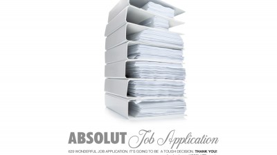 ABSOLUT Vodka - Job Application (landscape)