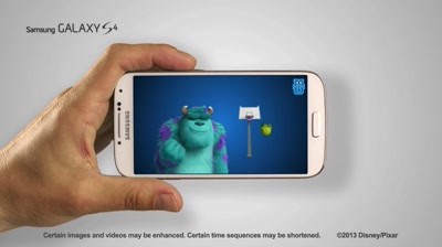 GALAXY S4 - Animated Photo with Monsters University
