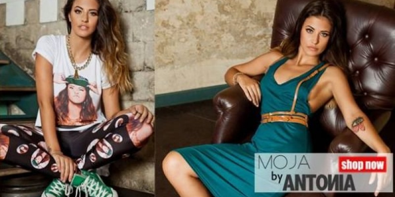 Antonia a lansat o colectie de haine, in colaborare cu MOJA concept-store