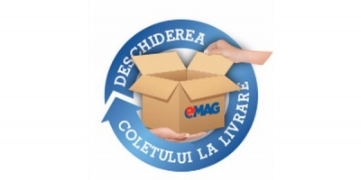 eMAG vrea sa castige increderea clientilor lansand serviciul de deschidere a coletului la livrare