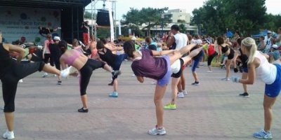3.500 de participanti si 20.000 de spectatori la evenimentul Dolce Sport "Cea mai mare ora de sport"