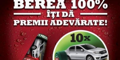 Premii in valoarea totala de aproape 871.000 RON pentru promotia SKOL "Berea 100% iti da premii adevarate!"