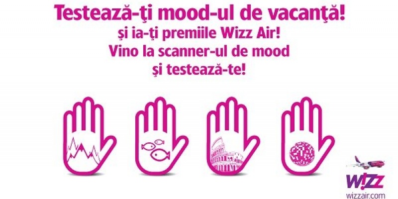 Wizz Air foloseste "testul pentru mood-ul de vacanta" pentru a recomanda destinatii la ADfel 2013