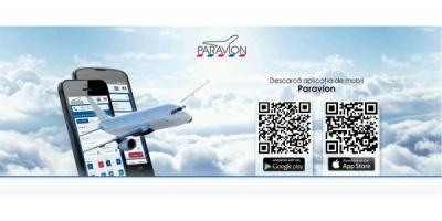 Rezervari si plati de bilete de pe smartphone prin aplicatia Paravion powered by Vodafone