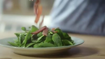 Sainsbury's - Bacon and Spinach Salad