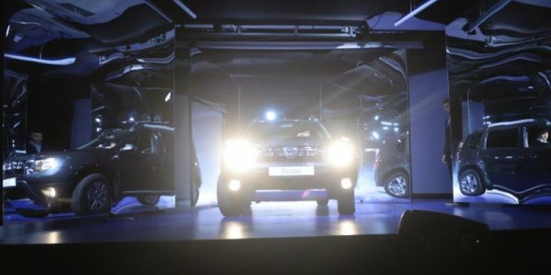 Noul model Dacia Duster, lansat printr-un eveniment "in oglinda" creat de Grafitti PR