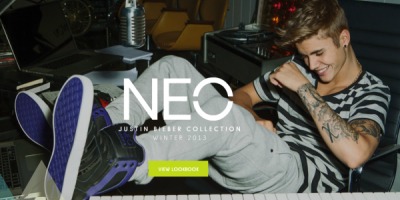 Justin Bieber, protagonistul lookbook-ului interactiv adidas NEO