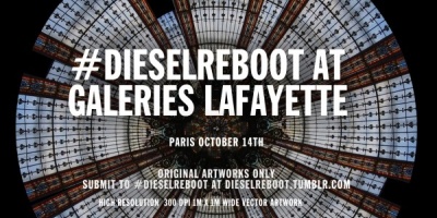 Revolutia artistica organizata de Diesel incepe cu Galeriile Lafayette
