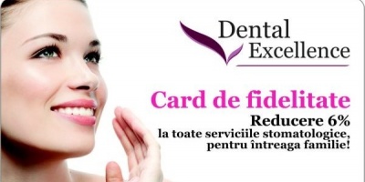 Programul de fidelitate Dental Excellence aduce clientilor discount-uri de pana la 15%