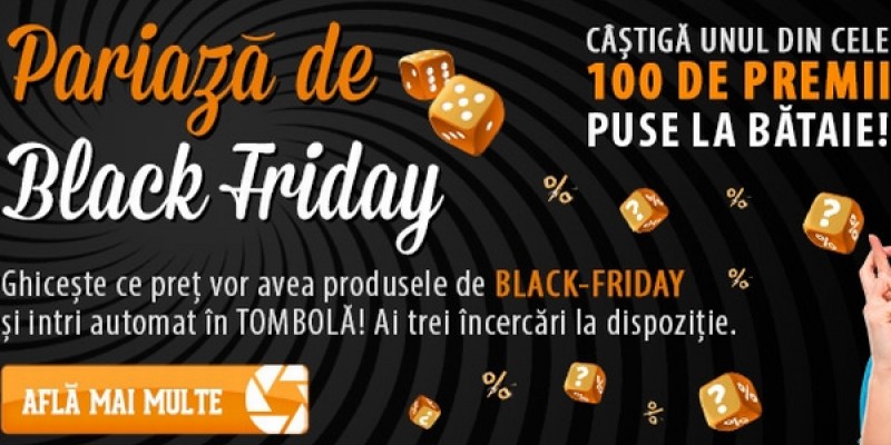 F64 muta Black Friday cu o saptamana mai devreme