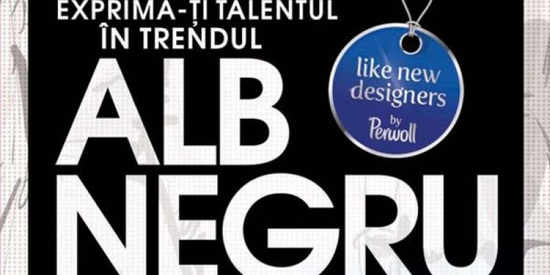 Alb/Negru – conceptul campaniei de promovare "Perwol – Like New Designers", semnata de Armada
