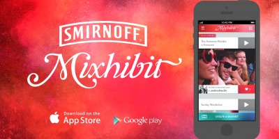 Smirnoff lanseaza aplicatia video mobile Mixhibit
