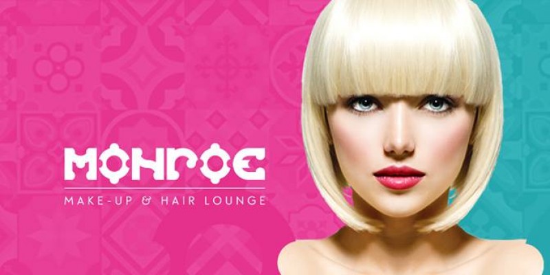 Design de brand pentru MONROE Make-up & Hair Lounge si pentru Timesquare by CELLINI, realizat de HIPPOS