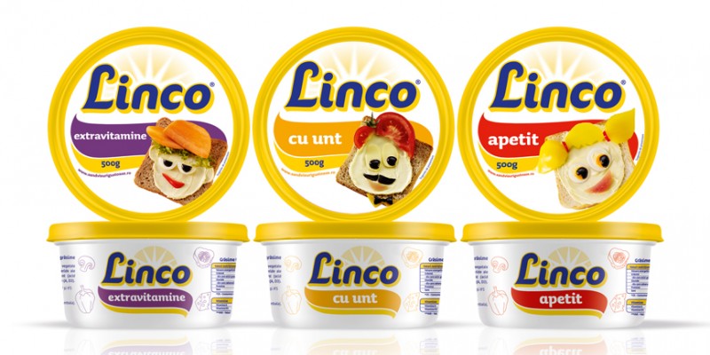 AMPRO Design semneaza redesign-ul de ambalaj pentru margarina Linco