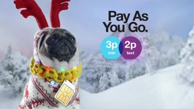 Three - Pay As You Go at Christmas