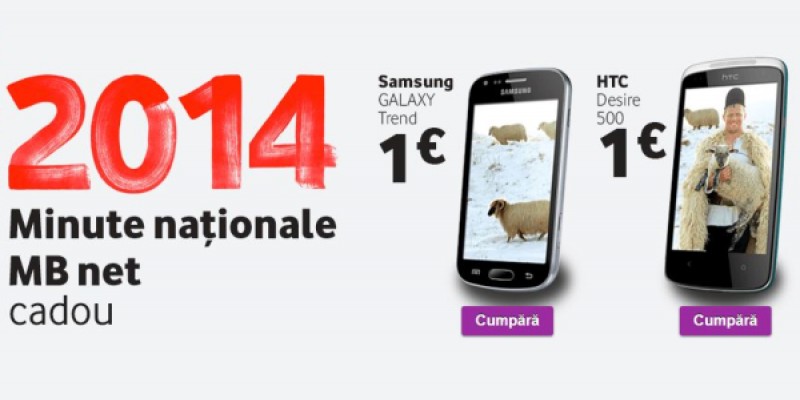 Vodafone serbeaza noul an sub sloganul “Un 2014 nelimitat de bun”