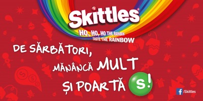 Urari de sarbatori atipice, in noua campanie dezvoltata de DDB pentru Skittles