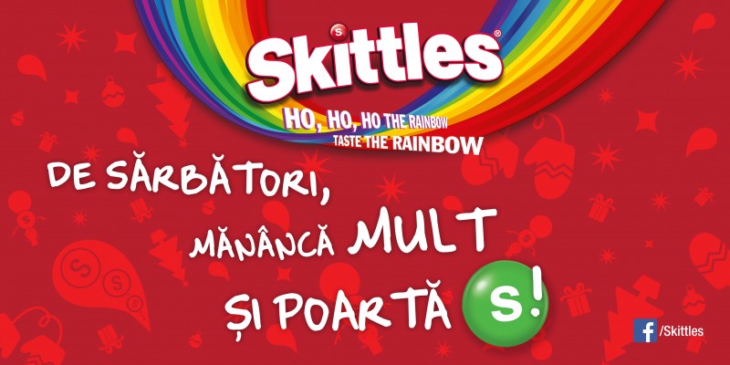 Urari de sarbatori atipice, in noua campanie dezvoltata de DDB pentru Skittles
