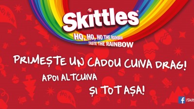 Skittles - Primeste un cadou