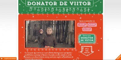 Cinci agentii de publicitate, media si PR au colaborat la realizarea campaniei de promovare a proiectului World Vision - Donator de Viitor