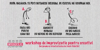 Workshop de improvizatie pentru creativi