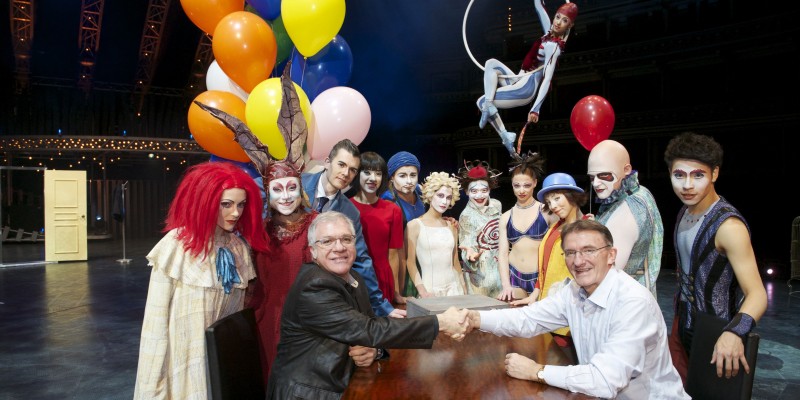 DHL International si Cirque du Soleil au incheiat un parteneriat logistic