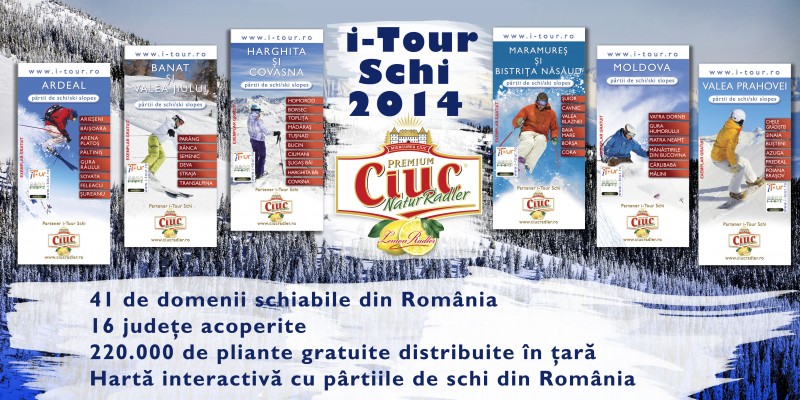 Ciuc Premium Natur Radler sustine a 4-a editie a proiectului i-Tour Schi