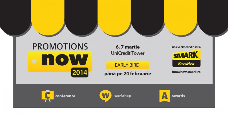 2 zile de know-how si solutii pentru promotii, la Promotions Now 2014: conferinta, workshop si premii