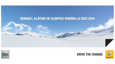 Renault - Alaturi de olimpicii romani la Soci 2014