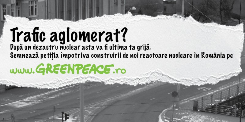 Springer & Jacoby Romania semneaza cea mai recenta campanie de comunicare Greenpeace