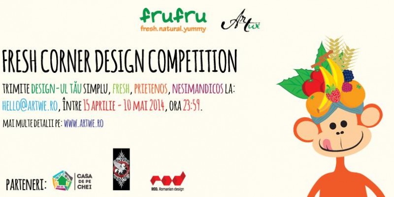 frufru fresh Design Competition - concurs simplu, fresh, prietenos, nesimandicos