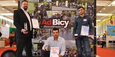 Medalia de Aur la Salonul de Inventii de la Geneva pentru romanul care a creat panoul publicitar AdBicy