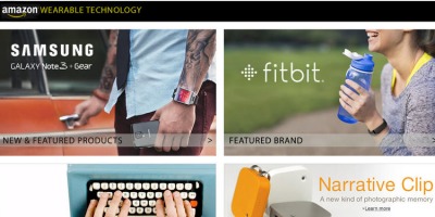 Amazon lanseaza o sectiune a site-ului specializata in comercializarea de wearable tehnologies