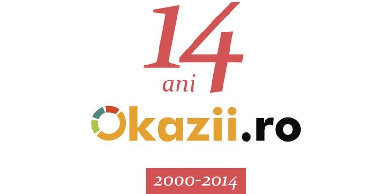 Okazii.ro la 14 ani: produse in valoare de 175 milioane de euro vandute intre 2000 si 2014