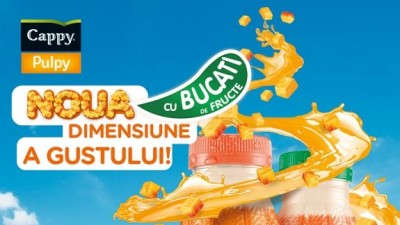 Cappy Pulpy, noua generatie de sucuri lansate de Coca-Cola Romania
