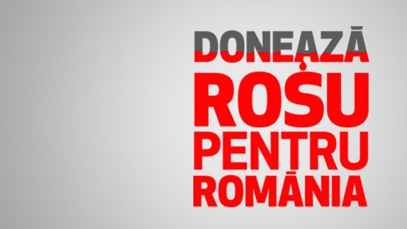 Geometry Global anunta rezultatele intermediare ale campaniei “Doneaza rosu pentru Romania”
