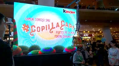 Kinder - #CopiiLaCap (mall Baneasa)