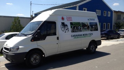 A inceput Caravana Mobilitatii, un proiect Fundatia Vodafone Romania si Fundatia Motivation