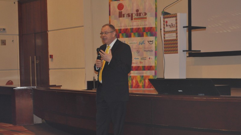 Calatorie spre est, alaturi de Hans Dewaele (General Manager, P&G Romania)