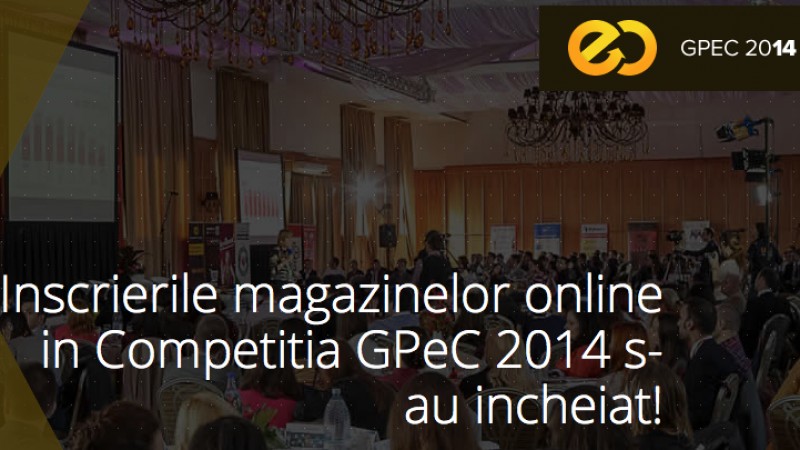 Peste 100 de magazine online s-au inscris la GPeC 2014. A inceput prima etapa de jurizare
