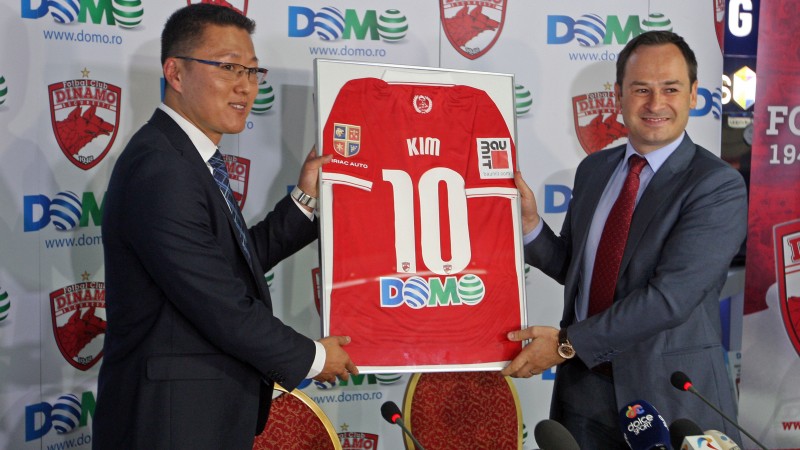 DOMO incheie un parteneriat de sustinere a echipei de fotbal DINAMO in perioada 2014 – 2015