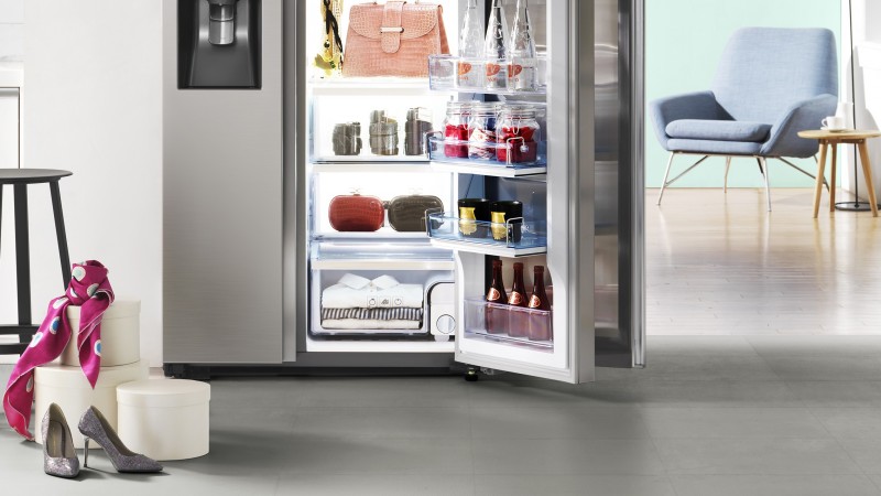 Samsung explica printr-un infografic utilitatea frigiderului Samsung Food Showcase