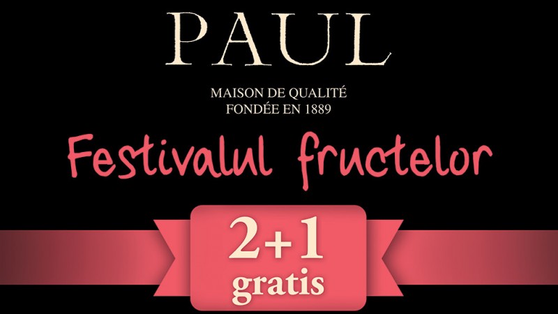 "Festivalul fructelor", o campanie promotionala pentru brutariile Paul, implementata de McCann si Golin