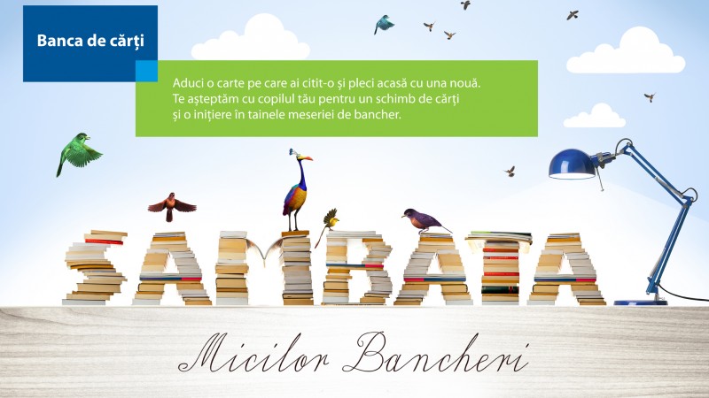 Volksbank Romania lanseaza proiectul educational "Sambata Micilor Bancheri"