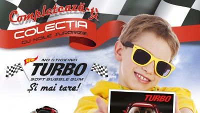 Romega Food Distribution aduce in Romania noua generatie de guma Turbo cu surprize